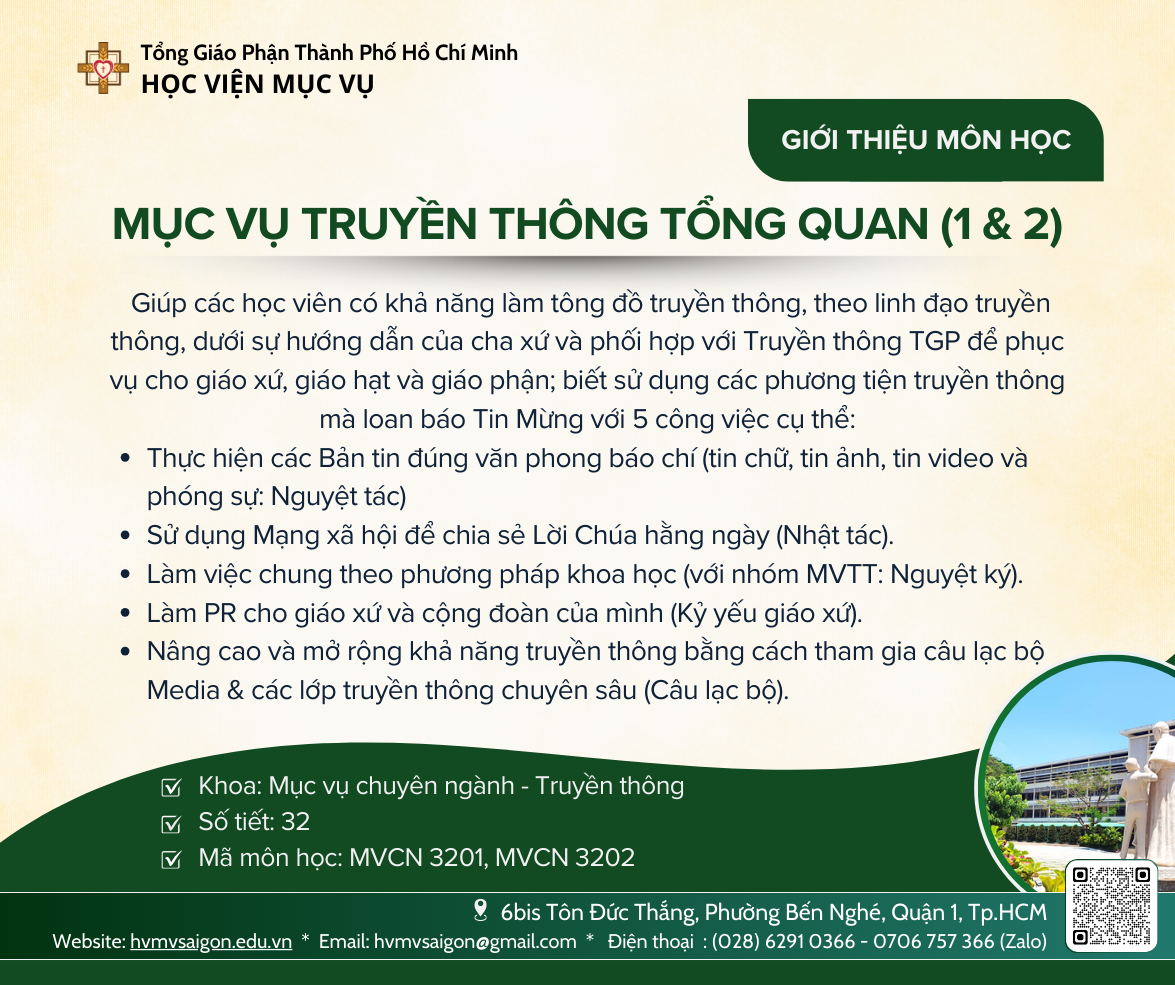 Mục vụ truyền thông tổng quan